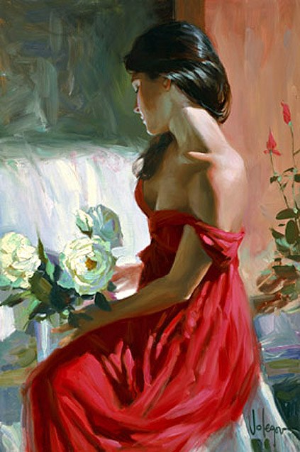 Vladimir Volegov from a rose